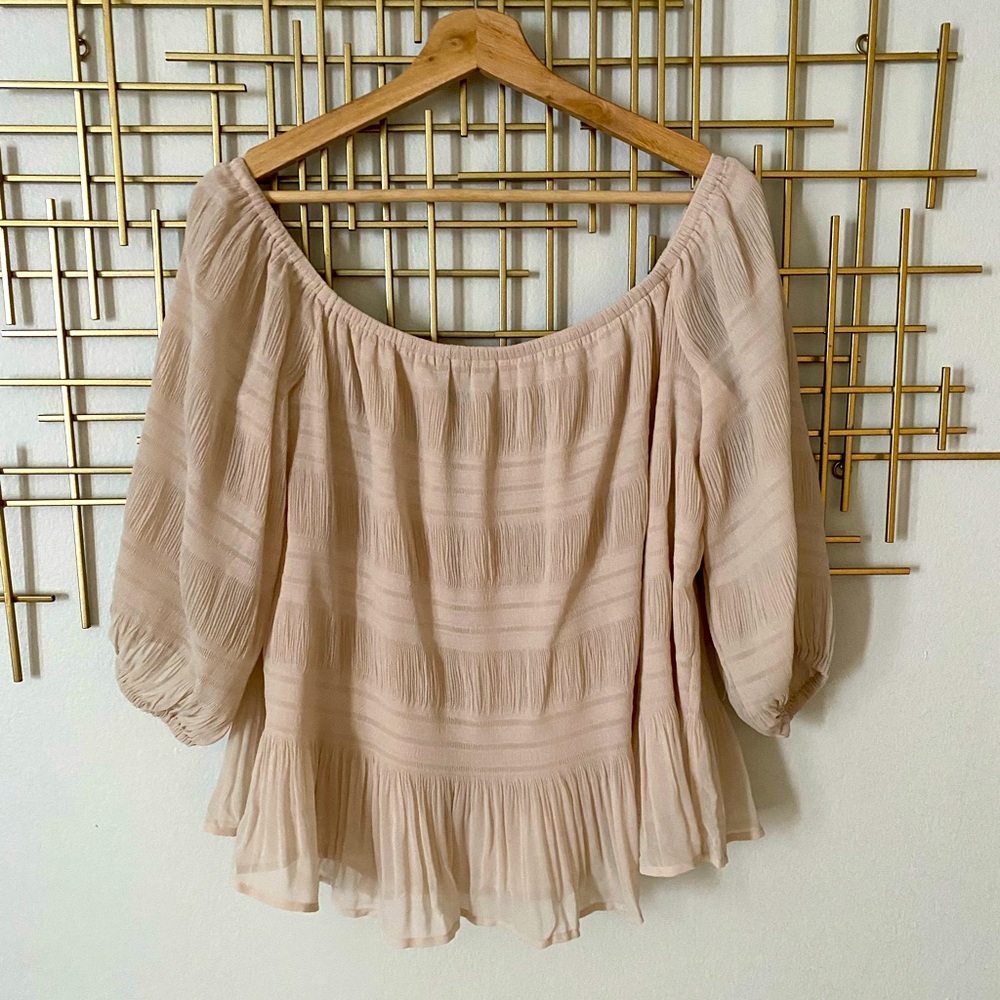 Beige Top from Express, NWT!